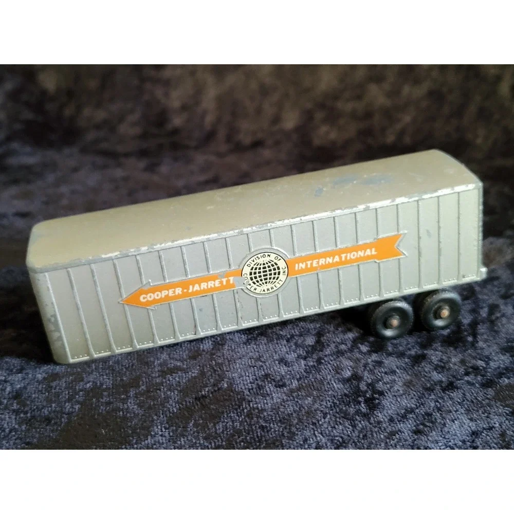 Vintage Matchbox Lesney Major Pack M-9 Cooper-Jarrett Inter-State Trailers Set